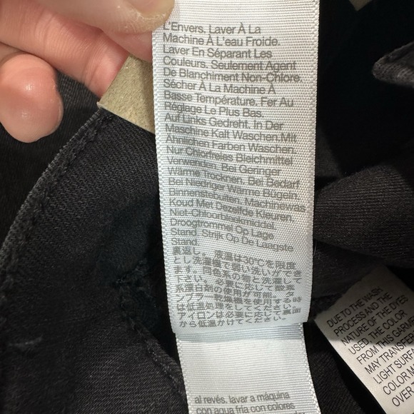 NWT Madewell Kick Out Full-Length Jeans Women's Sz 27 Black Flared NS919 - Picture 12 of 15